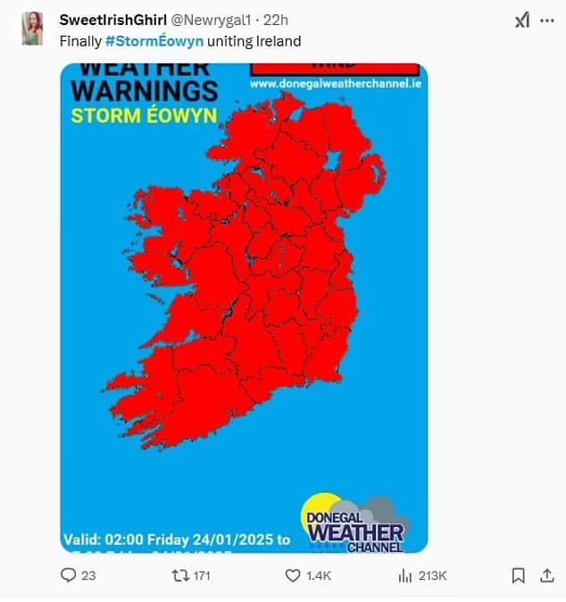 storm eowyn memes, Eowyn-inspired storm jokes, Middle-earth weather spoofs, wind-laden comedic takes, Eowyn jokes, shieldmaiden puns, fantasy warrior illusions, Tolkien comedic bits, storm memes, gale comedic references, high wind humor, weather meltdown jokes, Ireland weather jokes, comedic drizzle references, Gaelic storm banter, UK storm illusions