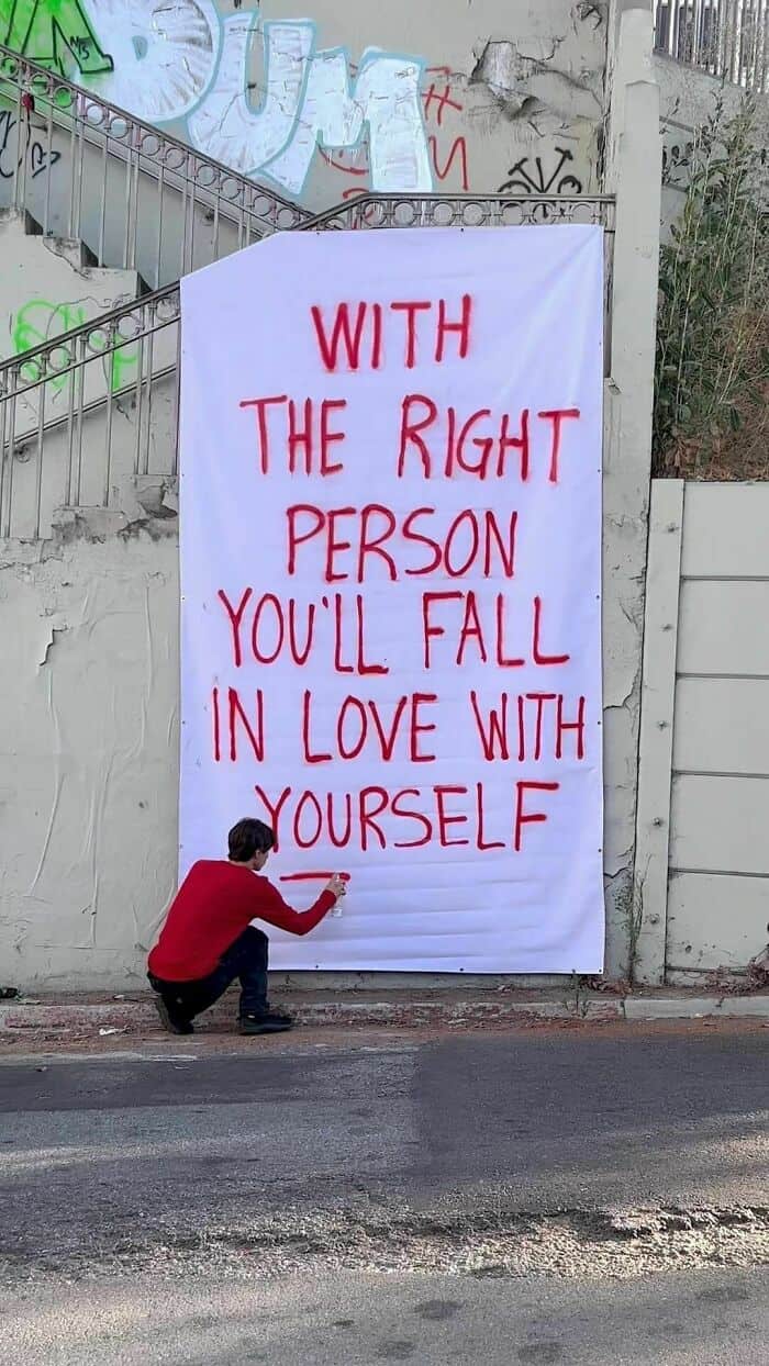 wholesome signs, positive notices, feel-good messages, uplifting boards