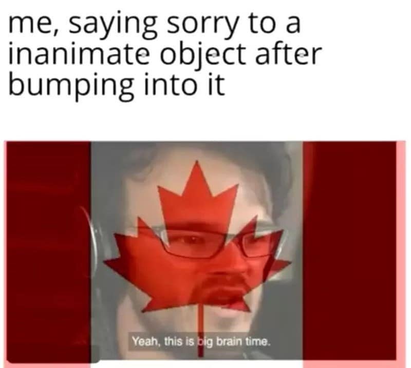 Canadian humor, Great White North memes, maple syrup jokes, hockey memes, Canadian weather, poutine humor, polite apologies, winter jokes, Canadian pride
