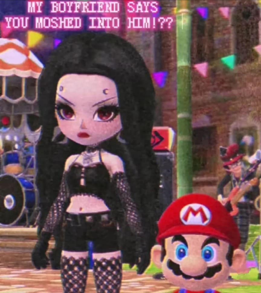 MY BOYFRIEND SAYS YOU MOSHED INTO HIM!??