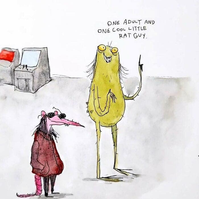 dark humor comics, kyle beaudette, twisted cartoon panels, grim comedic strips, edgy satirical sketches, morbid humor, disturbing laughs, macabre jokes, adult cartoons, mature comics, grown-up art, offensive jokes, controversial gags, borderline quips