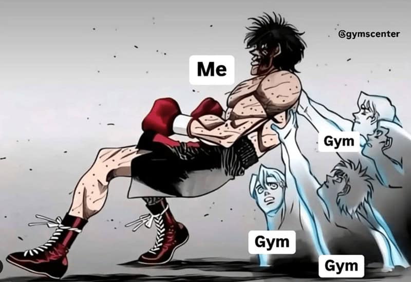 gym memes, workout memes, fitness memes, exercise memes, fitness jokes, exercise humor, health club jokes, gym life references, fitness content, funny gym quotes, comedic workout lines, humorous exercise remarks, sweat session jokes, bodybuilding gags, CrossFit banter, squat rack humor