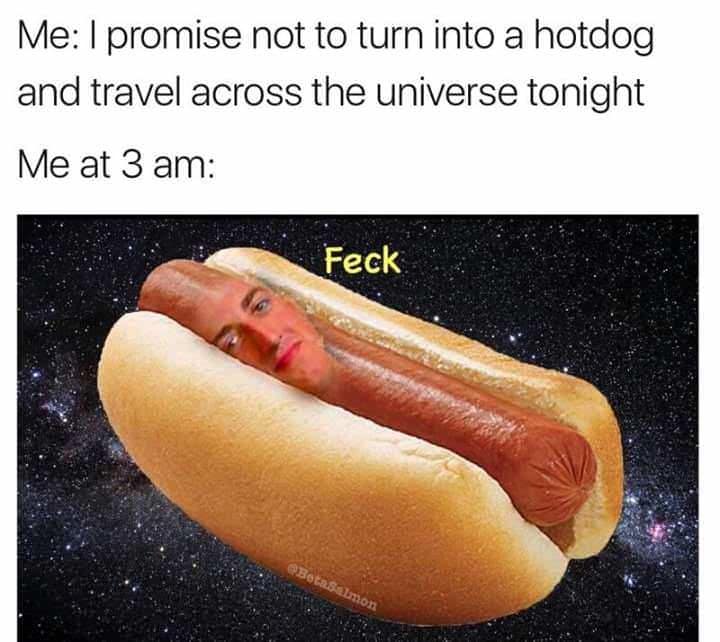 hot dog meme, hot dog memes, glizzy memes, frankfurter humor, sausage-themed comedy, wiener-themed jokes, food memes, edible jokes, culinary funnies, gastronomic giggles
