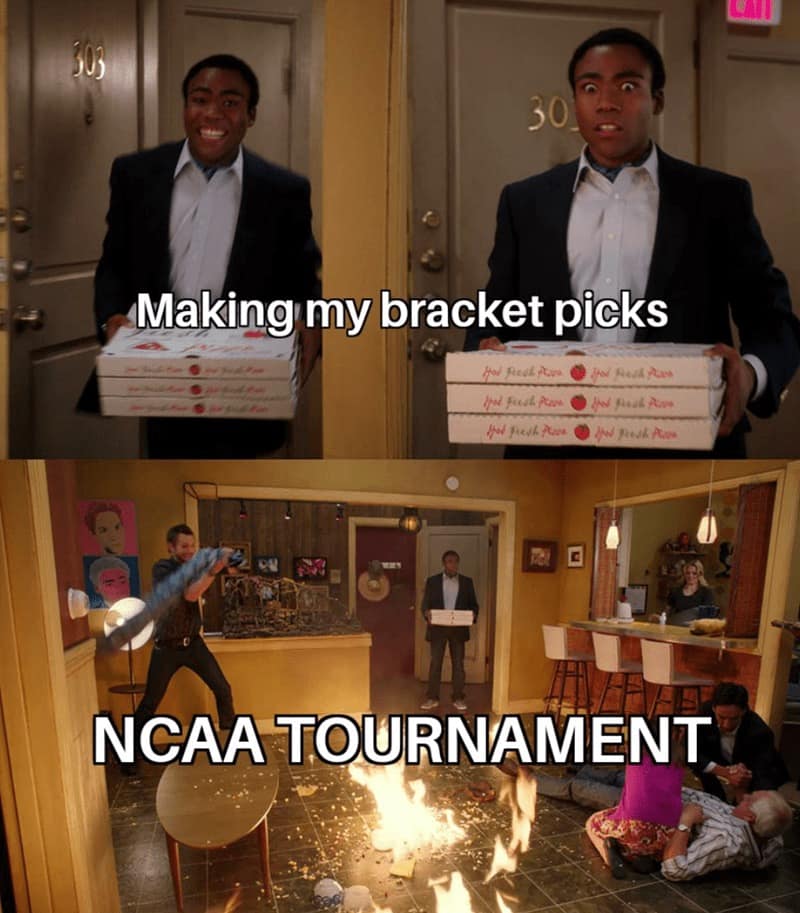 2025 March madness memes, march madness memes, NCAA tournament memes, sports humor, college basketball memes, busted bracket memes, mascot memes, basketball memes, NCAA jokes, tournament comedy, March sports memes