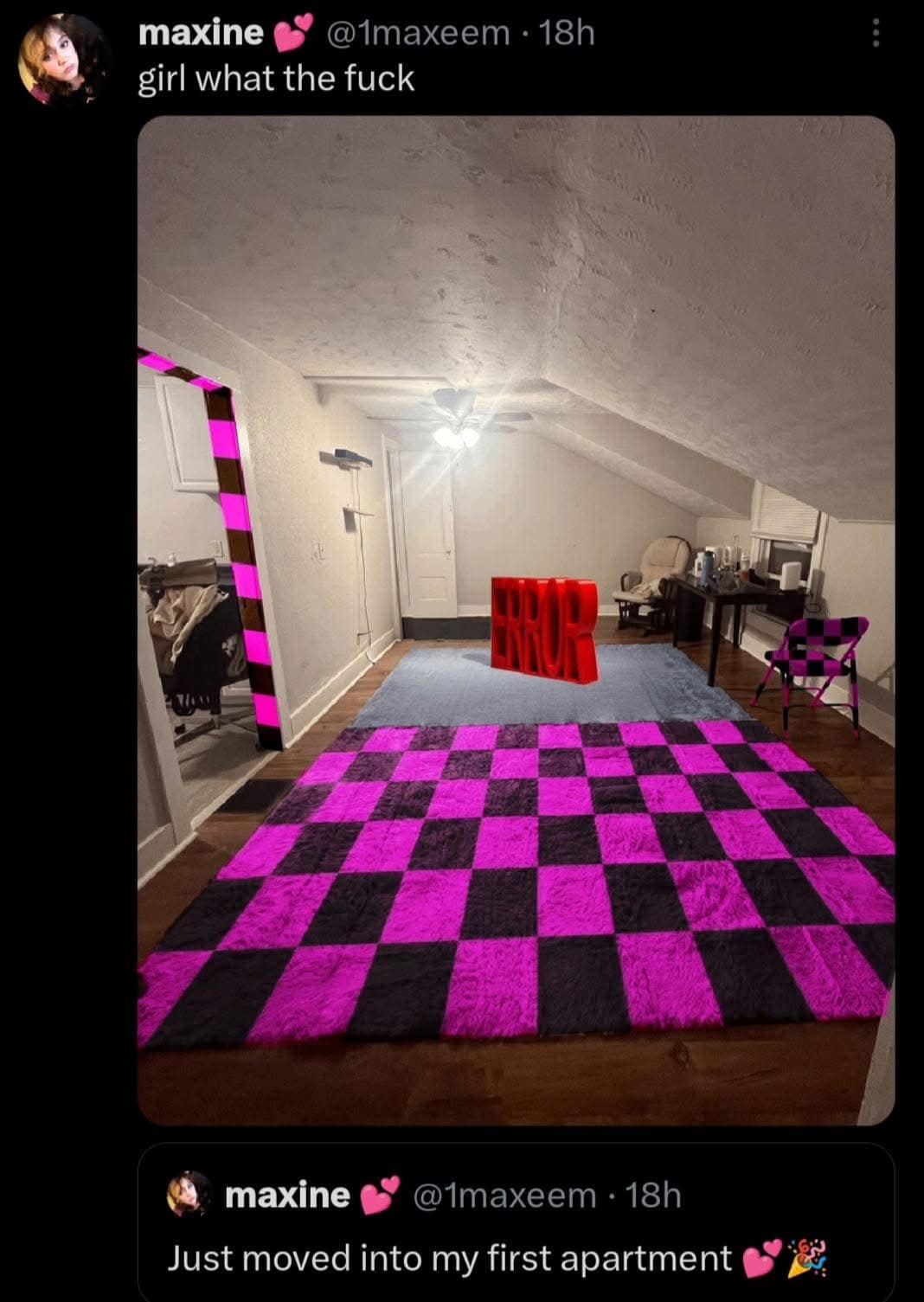 Just moved into my first apartment