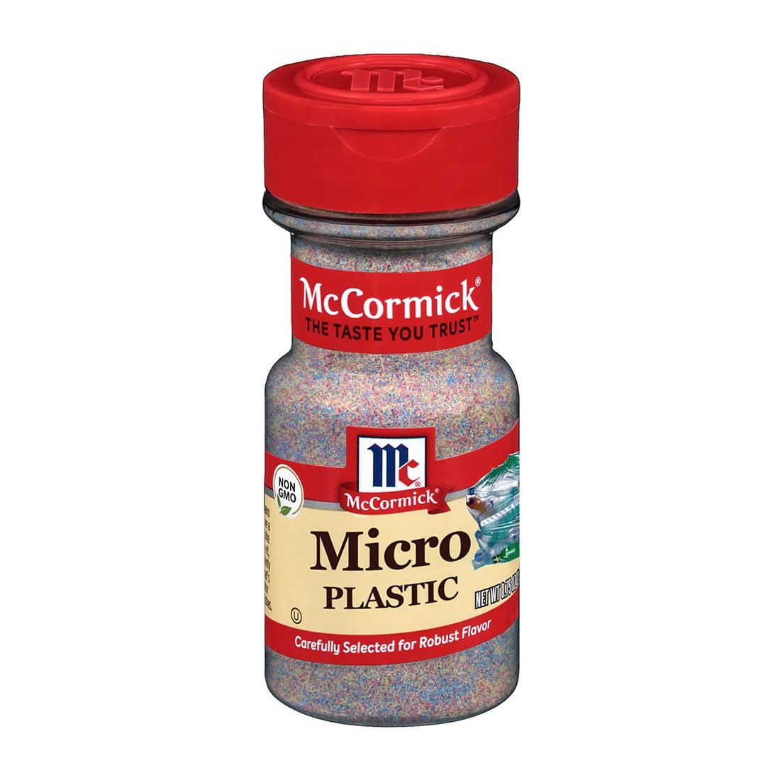 McCormick® THE TASTE YOU TRUST™ NON GMO 1k: McCormick® Micro PLASTIC Carefully Selected for Robust Flavor