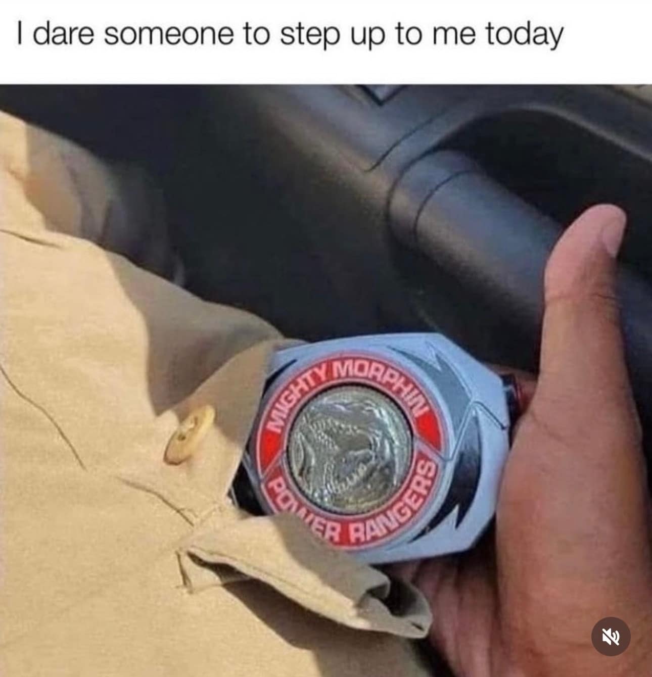 I dare someone to step up to me today