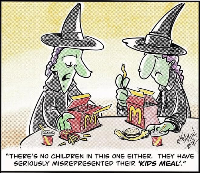 dark humor comics, david kramer, macabre cartoons, bleakly comedic strips, grim humor panels, twisted comics, warped storytelling, nightmarish visuals, morbid humor, chilling wit, ghastly punchlines, offbeat cartoons, quirky drawings, unusual comic panels