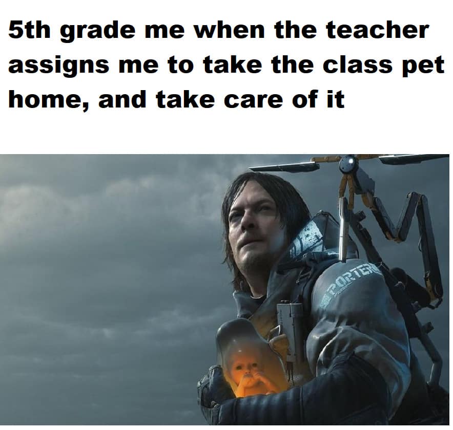 death stranding meme, death stranding memes, Death Stranding 2 trailer, Death Stranding sequel, Death Stranding 2 release date, new Kojima game, Norman Reedus memes, Sam Porter Bridges jokes, Death Stranding protagonist humor, Norman Reedus gaming memes, Kojima game memes, Hideo Kojima jokes, Kojima storytelling humor, Metal Gear creator memes