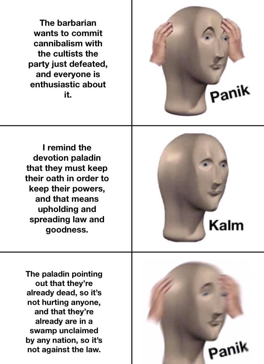 dnd memes, d&d memes, dungeons & dragons, roleplay memes, tabletop RPG memes, dice game memes, dungeon master humor, game master jokes, quest-based laughs, tabletop memes, party banter, co-op fantasy humor, dice humor, critical roll jokes, random outcome roasts, dnd memes funny, d&d memes funny