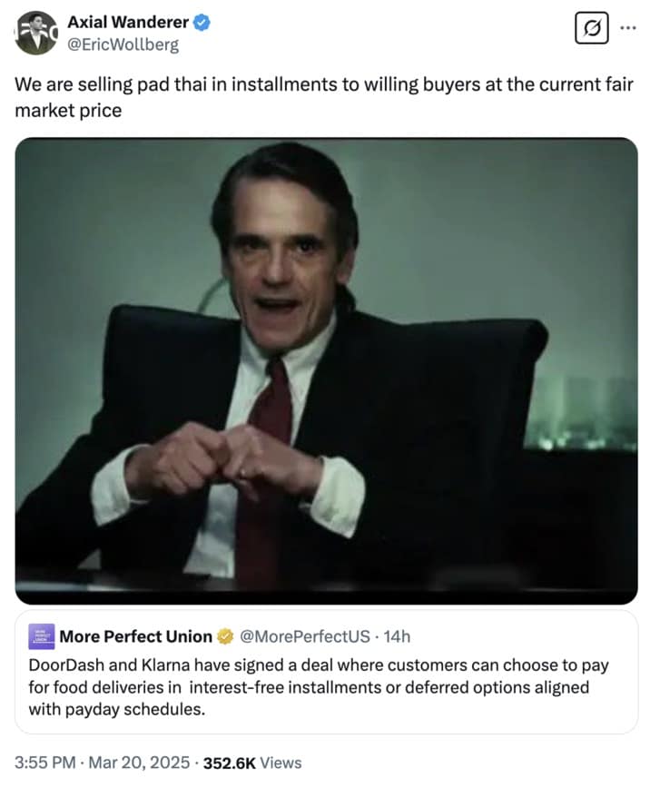 doordash debt memes, doordash klarna memes, Debt memes: financial stress memes, money humor, broke memes