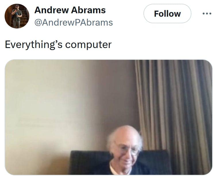 everything is computer memes, trump memes, trump tesla memes, Trump Tesla statement, Trump on Tesla, Trump Model S Plaid speech, viral Trump memes, Trump internet jokes, Trump catchphrase memes, Trump funny moments), tech satire memes, technology humor, AI jokes, modern tech absurdity