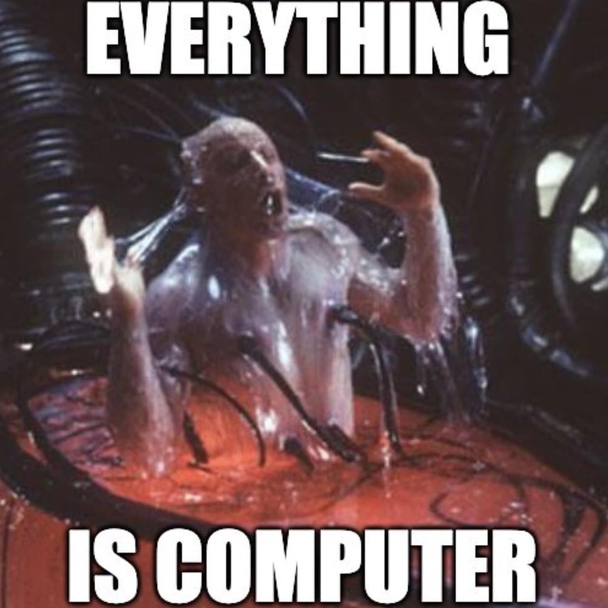 everything is computer memes, trump memes, trump tesla memes, Trump Tesla statement, Trump on Tesla, Trump Model S Plaid speech, viral Trump memes, Trump internet jokes, Trump catchphrase memes, Trump funny moments), tech satire memes, technology humor, AI jokes, modern tech absurdity