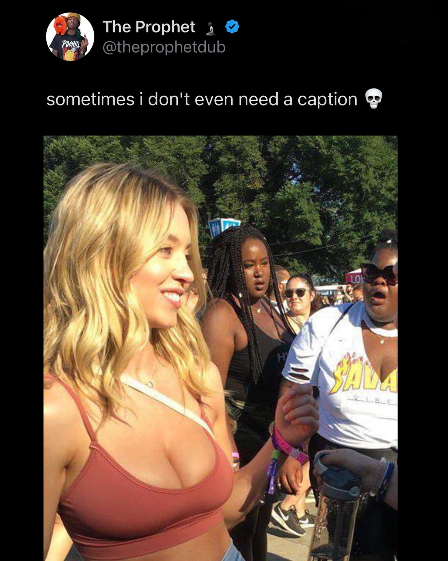 sometimes i don't even need a caption