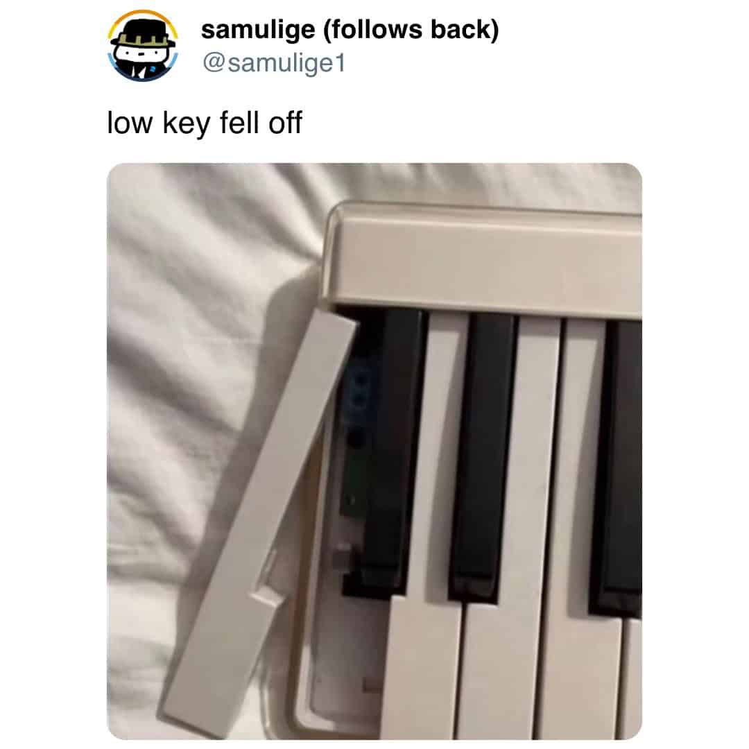 samulige (follows back) @samulige 1 low key fell off