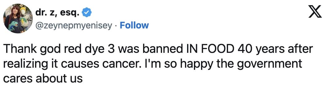 FDA dye ban memes, red 40 memes, food dye ban memes, artificial colorant memes, snack food memes, red dye 40 ban, dye free snacks, natural food coloring jokes, fda regulations memes, flamin hot cheetos jokes, mountain dew memes