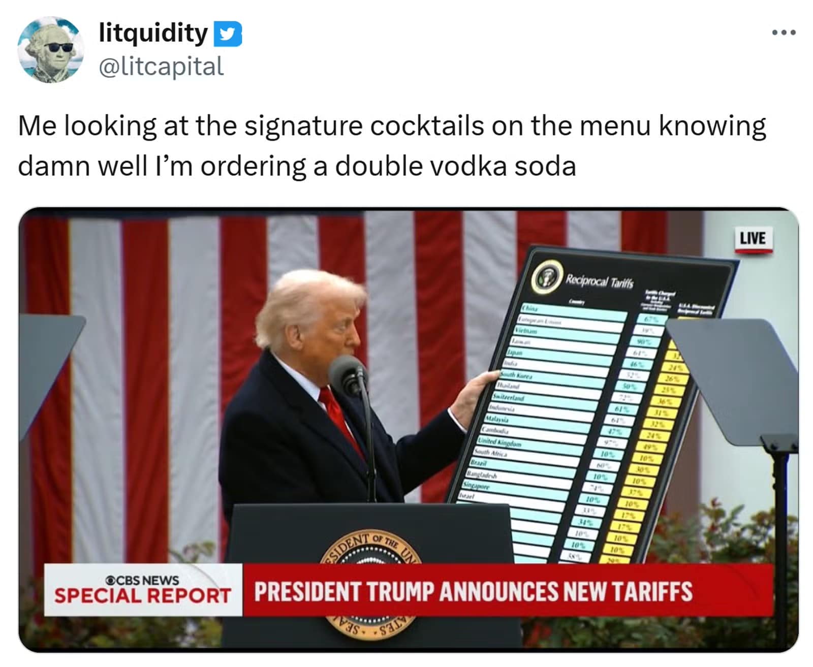 economics memes, stock market memes, trump memes, tariff meme, tariff memes, trump tariff memes, trump tariff meme, financial memes, money humor, finance jokes, wealth memes, trade war jokes, import tax humor, customs memes, economic downturn memes, financial crisis humor, market crash jokes