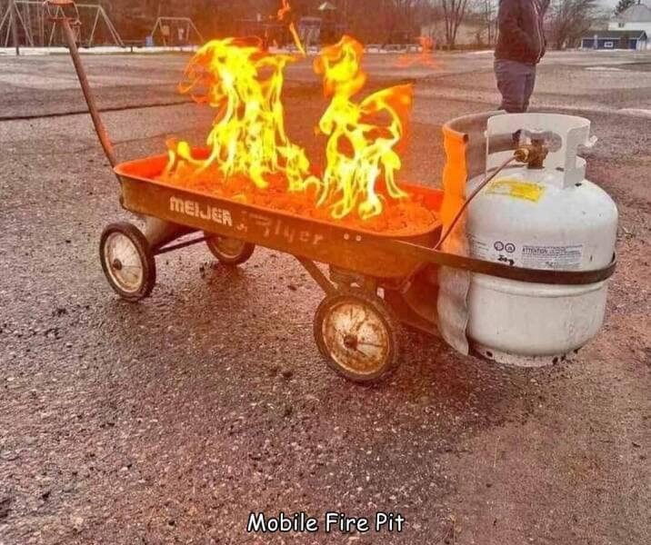 Mobile Fire Pit