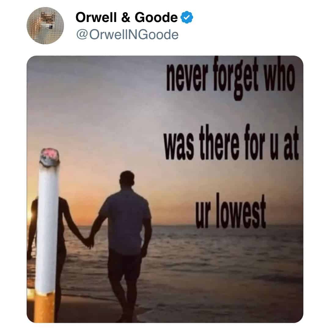 never forget who was there for u at ur lowest