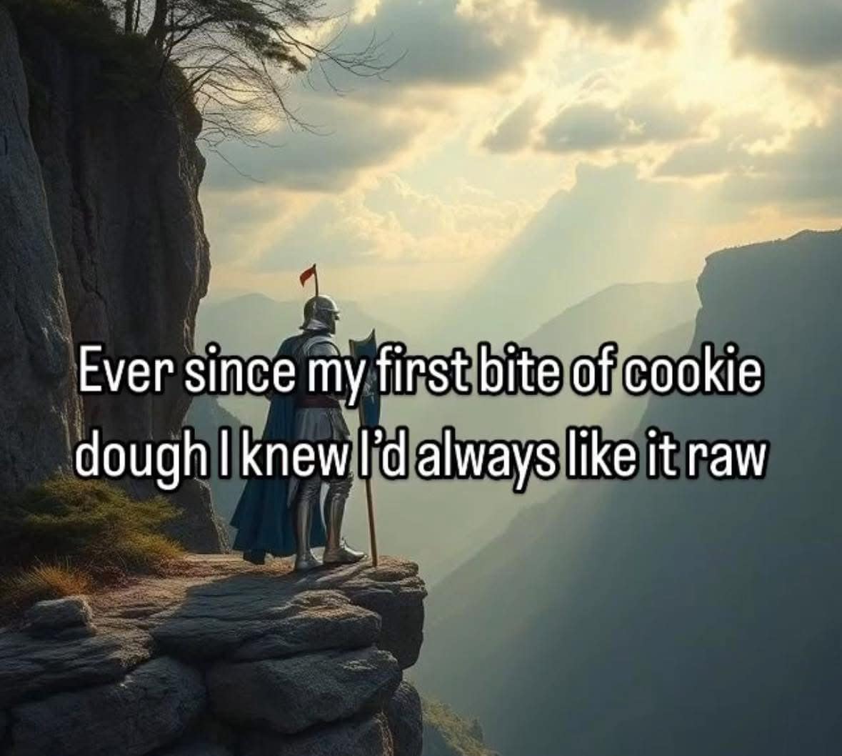 Ever since my first bite of cookie dough I knew l'd always like it raw