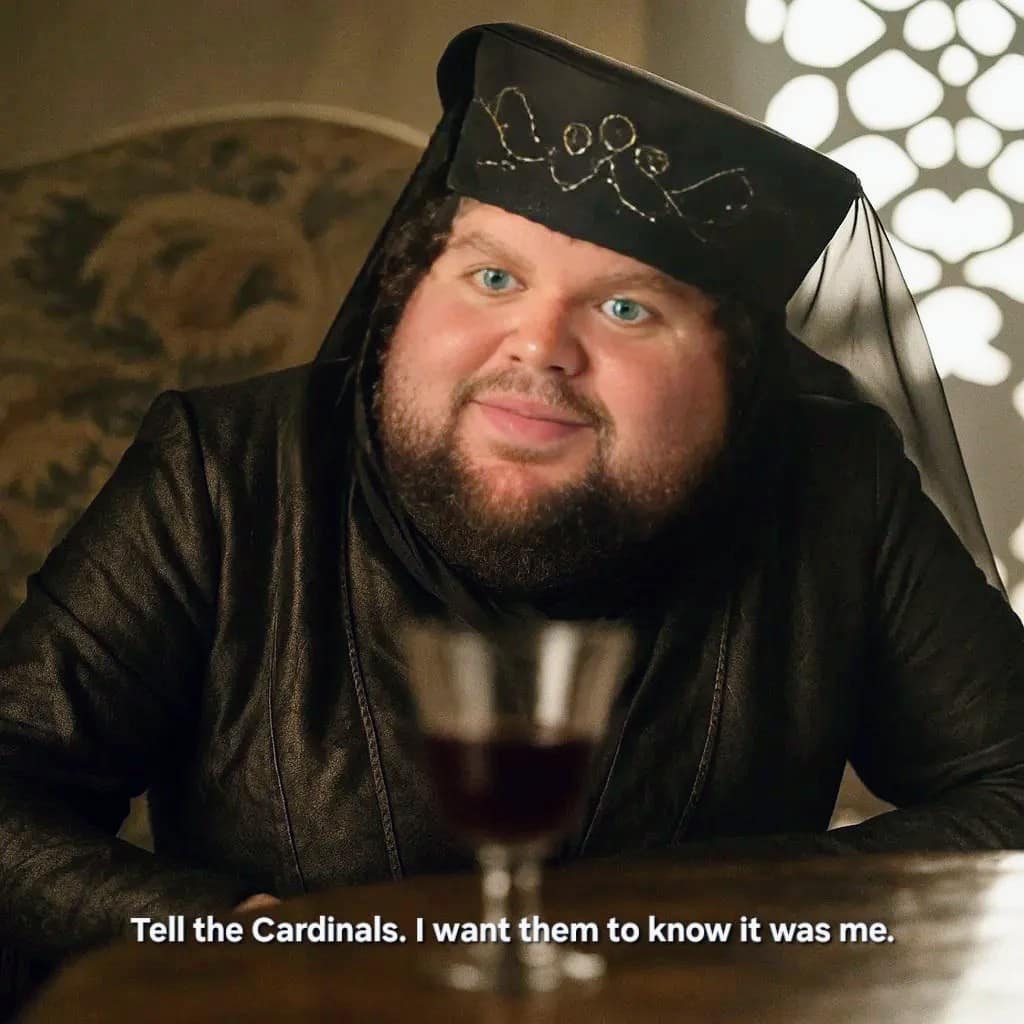 Tell the Cardinals. I want them to know it was me.