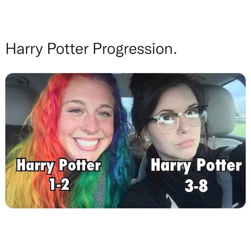 harry potter memes, hogwarts memes, harry potter jokes, harry potter humor, potterverse memes