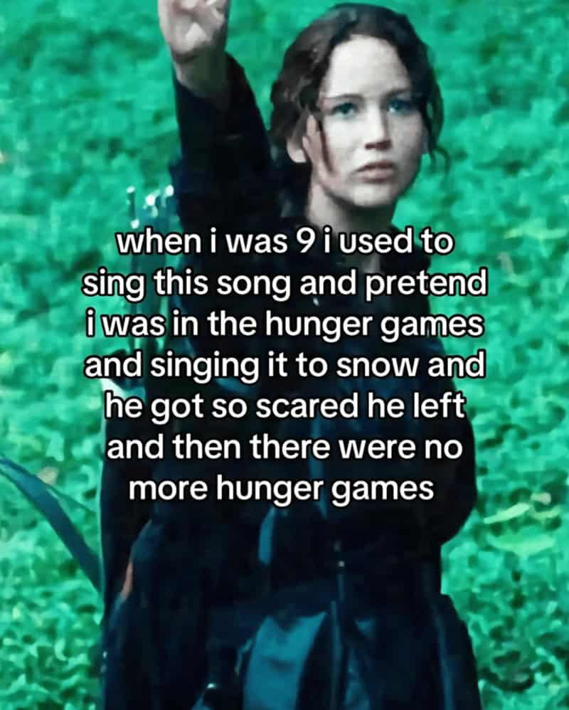 hunger games memes, katniss memes, mockingjay memes, tribute jokes, katniss everdeen, peeta mellark, district jokes, dystopian memes, arena memes, rebellion humor, book memes, movie memes, fandom laughs, the hunger games memes