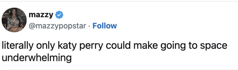 katy perry space memes, blue origin memes, celebrity memes, space travel memes, Jeff Bezos memes, famous people humor, star memes, celebrity jokes, astronaut jokes, rocket humor, space adventure memes, billionaire humor, Amazon founder memes, rich people satire, katy perry in space, katy perry space travel, gayle in space