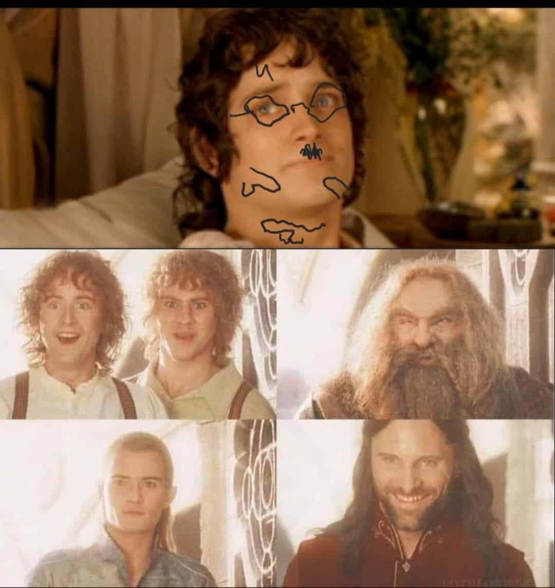 lotr memes, lord of the rings memes, middle earth memes, hobbit jokes, tolkien jokes, fellowship humor, gandalf memes, wizard jokes, staff humor, hobbit memes, shire jokes, baggins humor, funny lotr memes