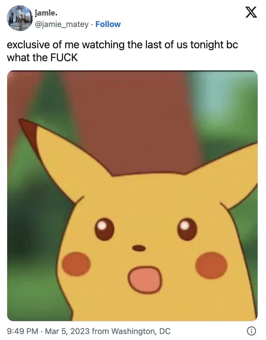 the last of us memes, tlou memes, memes, hbo tlou memes, last of us jokes, naughty dog memes, cordyceps jokes, hbo memes, streaming memes, prestige tv jokes, pedro pascal memes, joel memes, mandalorian dad jokes