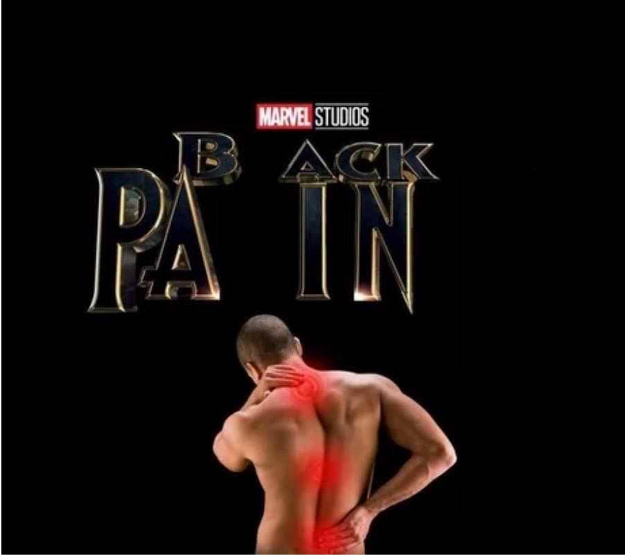 back pain black panther meme