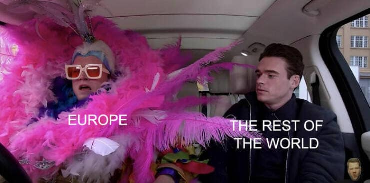 EUROPE THE REST OF THE WORLD