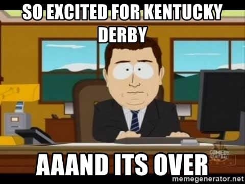 kentucky derby memes, horse racing memes, derby day memes, funny horse memes, Churchill Downs jokes, race-day memes, thoroughbred memes, jockey memes, mint julep memes