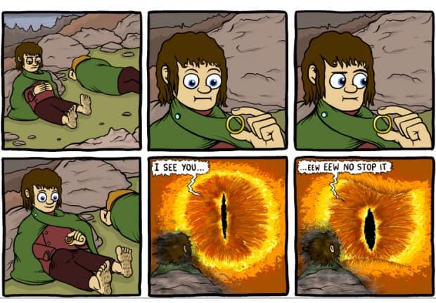 lotr comics, lord of the rings comics, LOTR memes, Tolkien, Middle-earth comics, fantasy comics, hobbit jokes, ring memes, elf humor, wizard cartoons, LOTR funnies, Shire memes, Gandalf jokes