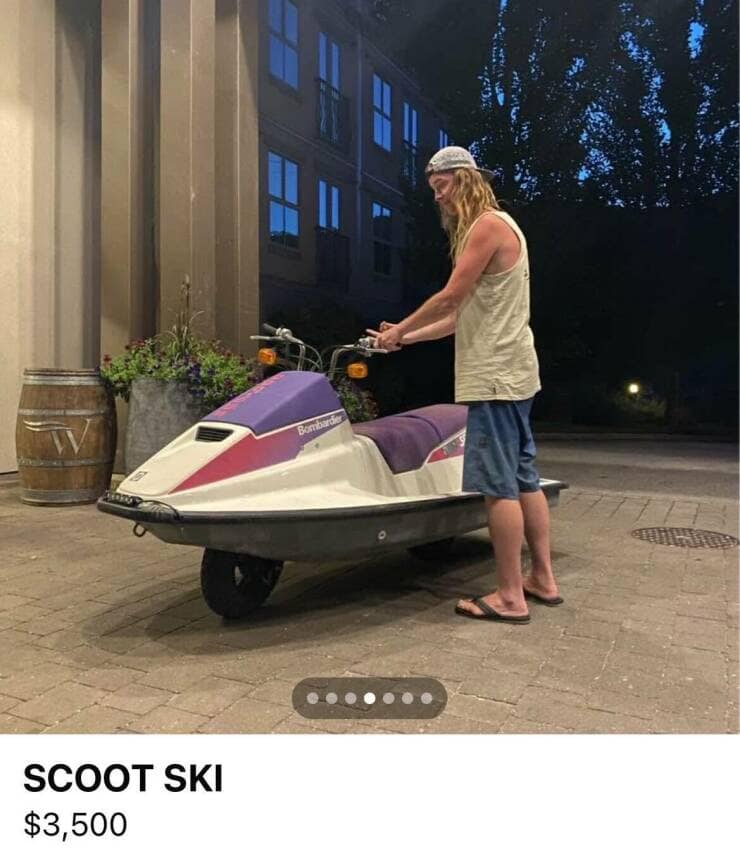 SCOOT SKI $3,500 ... ... .