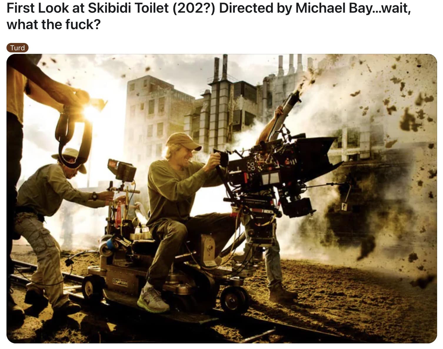michael bay skibidi toilet memes, skibidi toilet memes, viral meme movies, Michael Bay movies, funny YouTube memes, cinematic memes, meme adaptations, internet meme humor, skibidi toilet movie