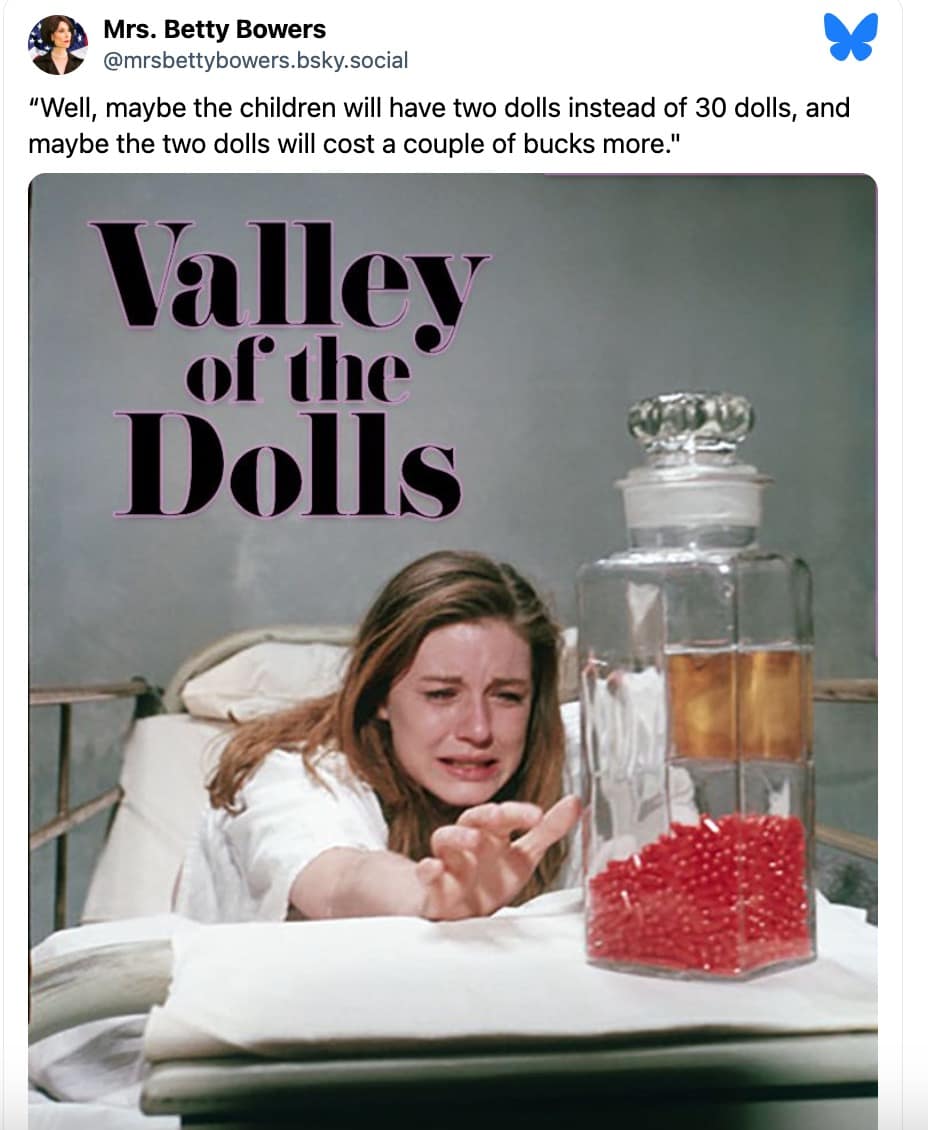 trump doll shortage memes, trump memes, trump tariff memes, tariff memes, tariffs memes, economic memes, political humor memes, finance jokes, recession humor, money memes, import tax jokes, trade war humor, customs memes, politician satire, election comedy, government memes