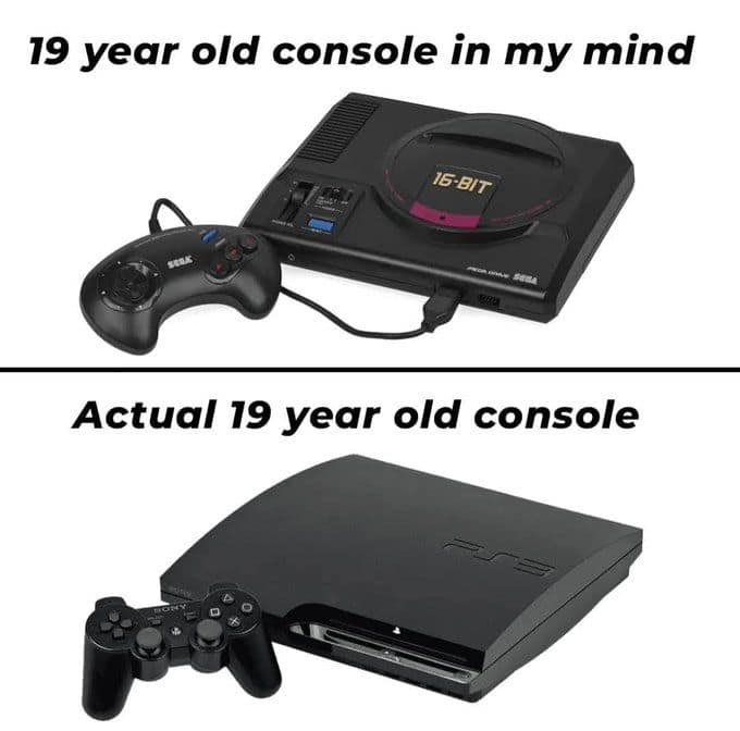19 year old console in my mind I5-B/T Actual 19 year old console