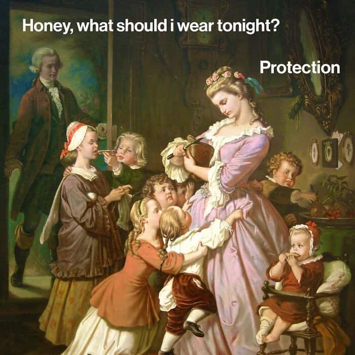 Honey, what should i wear tonight? Protection