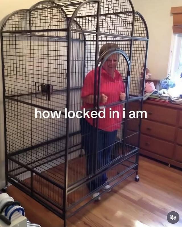 how locked in i am