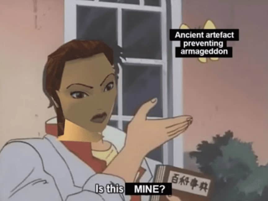 lara croft meme, tomb raider memes, funny memes, internet memes, gamer memes, adventure memes, OG memes, meme dump, meme gallery, speedrun memes, childhood memes, retro memes, throwback memes, Lara memes, boss fight memes, fandom memes, Lara croft memes