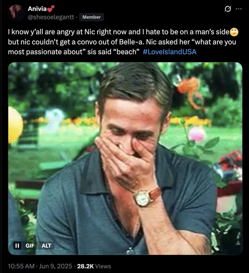 Love island usa memes, love island memes, reality TV memes, season 7 memes, dating show memes, viral reactions, villa drama, trending memes, recoupling memes, bombshell memes, group chat memes, fan reactions, reality show moments, meme roundup, villa chaos, TV moments, Love Island reactions, funny TV memes, awkward TV memes, viral TV moments, USA season 7 jokes