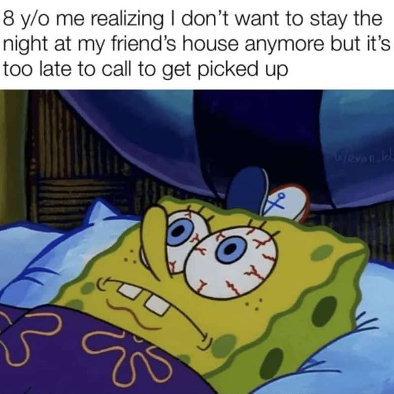 sleepover memes, nostalgia memes, group chat memes, throwback memes, friendship memes, squad memes, funny memes, pajama party memes, pillow fight memes, late night memes, weekend memes, chaos memes, 90s memes, funny childhood memes, sleepover jokes, slumber party memes, prank memes, memories memes