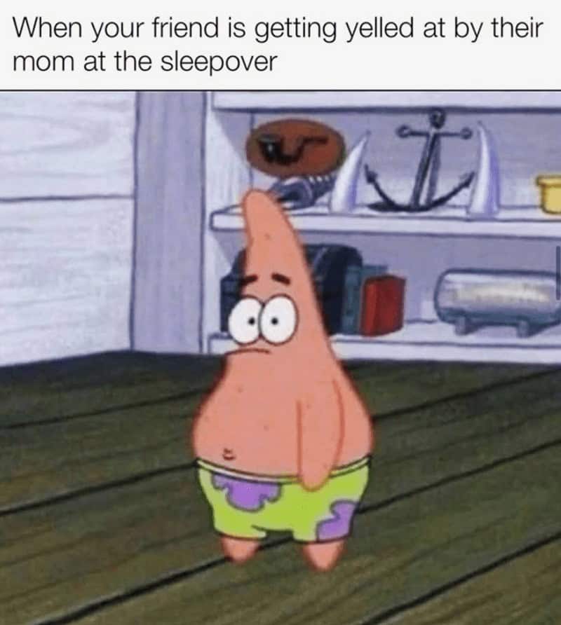 sleepover memes, nostalgia memes, group chat memes, throwback memes, friendship memes, squad memes, funny memes, pajama party memes, pillow fight memes, late night memes, weekend memes, chaos memes, 90s memes, funny childhood memes, sleepover jokes, slumber party memes, prank memes, memories memes