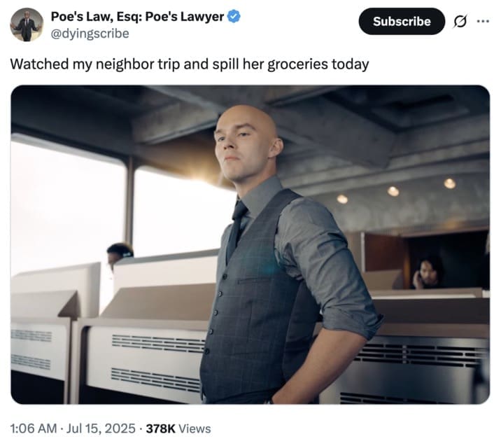 Good Deeds Superman vs. Bad Deeds Lex Luthor Memes, Superman memes, Lex Luthor memes, good vs evil memes, villain memes, James Gunn Superman memes, David Corenswet memes, Nicholas Hoult memes, 2025 movie memes, comic book memes, moral memes, heroic memes, corporate villain memes, X meme trend, pop culture memes, symmetrical memes, image macro memes, social media memes, viral meme trends