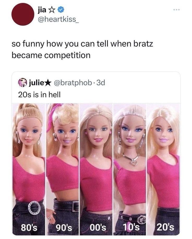 barbie meme, barbie memes, Barbie movie, Barbie toys, Ken memes, funny Barbie, nostalgia memes, pop culture memes, toy memes, Barbie humor, Barbie fan, Barbie gallery, hilarious memes, movie memes, doll humor, viral memes, meme dump, funny toys, Barbie collection, internet memes