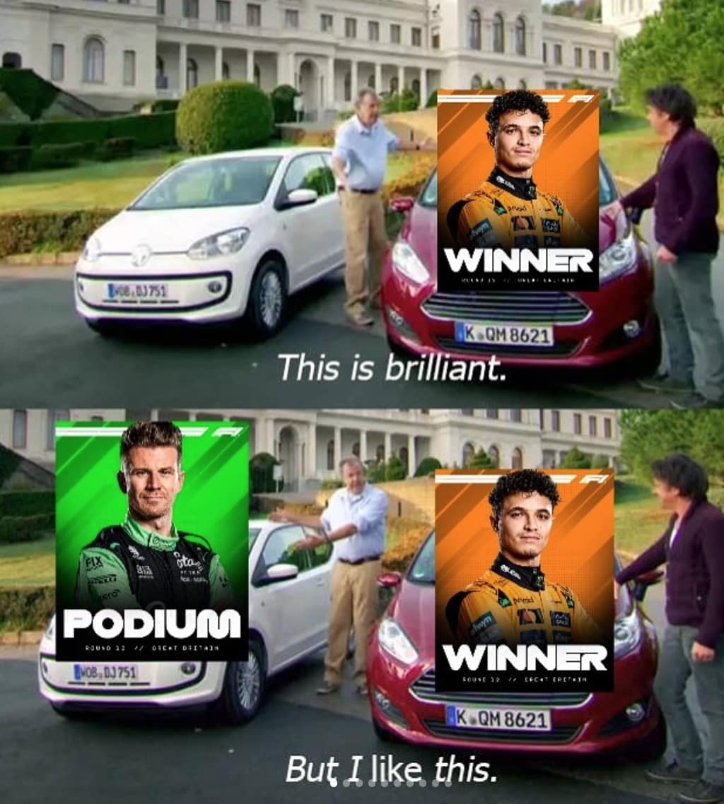f1 memes, formula 1 memes, racing memes, motorsport memes, funny F1 jokes, grand prix memes, British GP memes, podium memes, Nico Hulkenberg memes, Max Verstappen memes, Brad Pitt racing memes, pit stop memes, grid memes, race day jokes, circuit humor, qualifying memes, tyre memes, DRS memes, paddock memes, championship memes, f1 movie memes