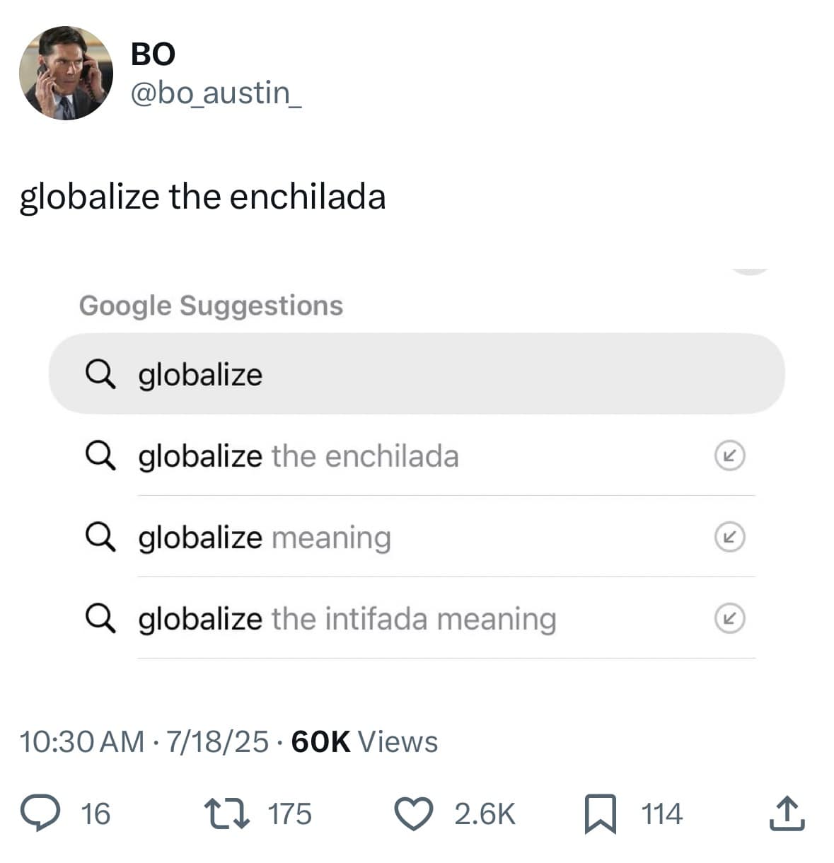 globalize the enchilada