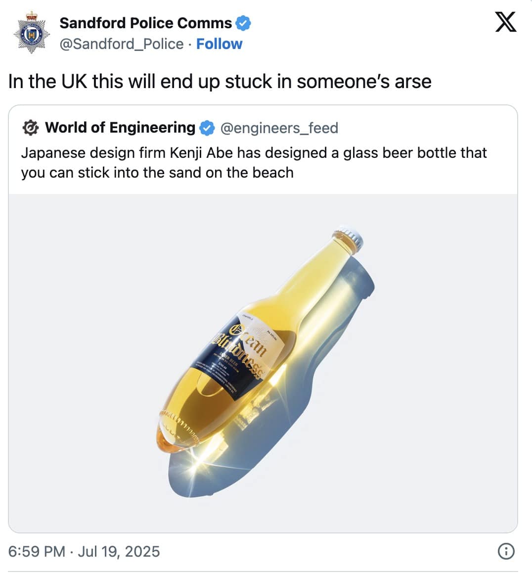 japanese beer bottle memes, beer bottle memes, design fail memes, viral product memes, beer bottle butt plud, beer bottle dildo, japanese dildo beer bottle, funny beer designs, product launch humor, accidental meme products, Kenji Abe Beer Bottle