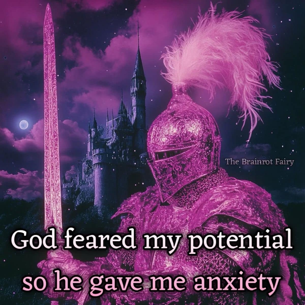 The Brainrot Fairy God feared my potential so he gave me anxiety